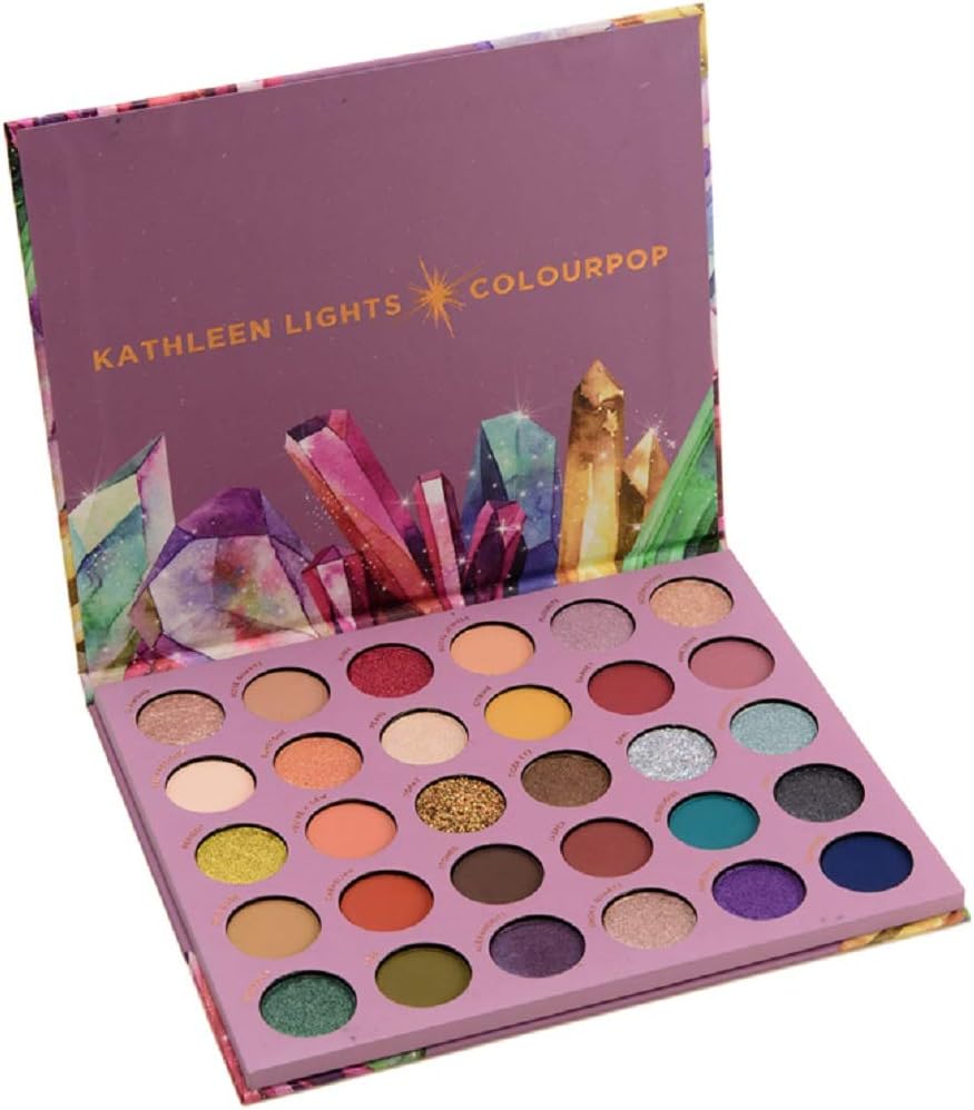 Colourpop So Jaded Eyeshadow Palette - with 30 super pigmented shades