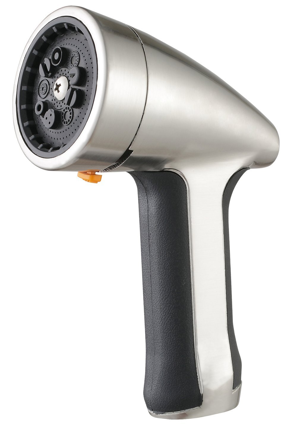 3-in-1 Deluxe Combo: Stainless Steel Garden Hose Reel with 200-Foot