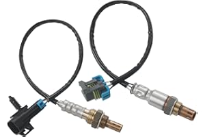Set of 2 Oxygen Sensor Upstream Downstream O2 Sensor Compatible with Chevy Malibu Equinox Captiva Sport, GMC Terrain, Pontiac