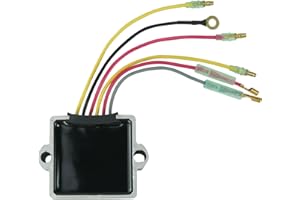 ADORISH Voltage Regulator Rectifier 6 Wire Replacement for Mer-cury Mariner 815279T 883072T 854515 856748 815279-3 815279-5 40HP 50HP 55HP 60HP 75HP 90HP 100HP 115HP 125HP 135HP 150HP 175HP 200HP 250HP 275HP