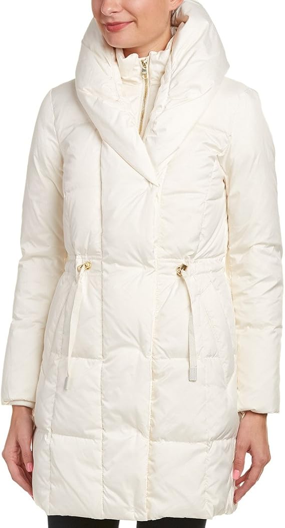 cole haan oversized hood down jacket