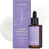 neos:lab Liquid Enhancer Pre+Probiotics 1.01 fl.oz. (30ml) - Prebiotics, Probiotics, Ceramide, Facial Serum for Dewy, Moisturizing Skin, Skin Balancing, Skin Defense Support for Sensitive Skin