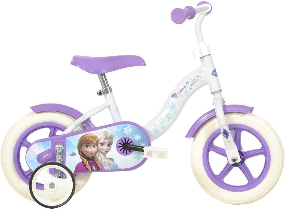 Mediawave Store Bicicletta Bambina Dino Bikes 108 L-FZ Misura 10 Frozen età  2-3 Anni Disney Bici per bambini urban-earth.co.uk