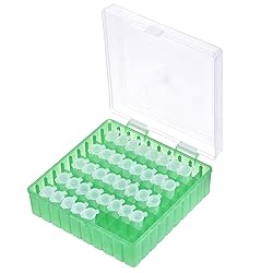 uxcell Centrifuge Tube Freezer Storage Box 100
