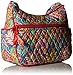 Vera Bradley Women's Cotton on the Go Crossbody Purse, Paisley in Paradise, One Size