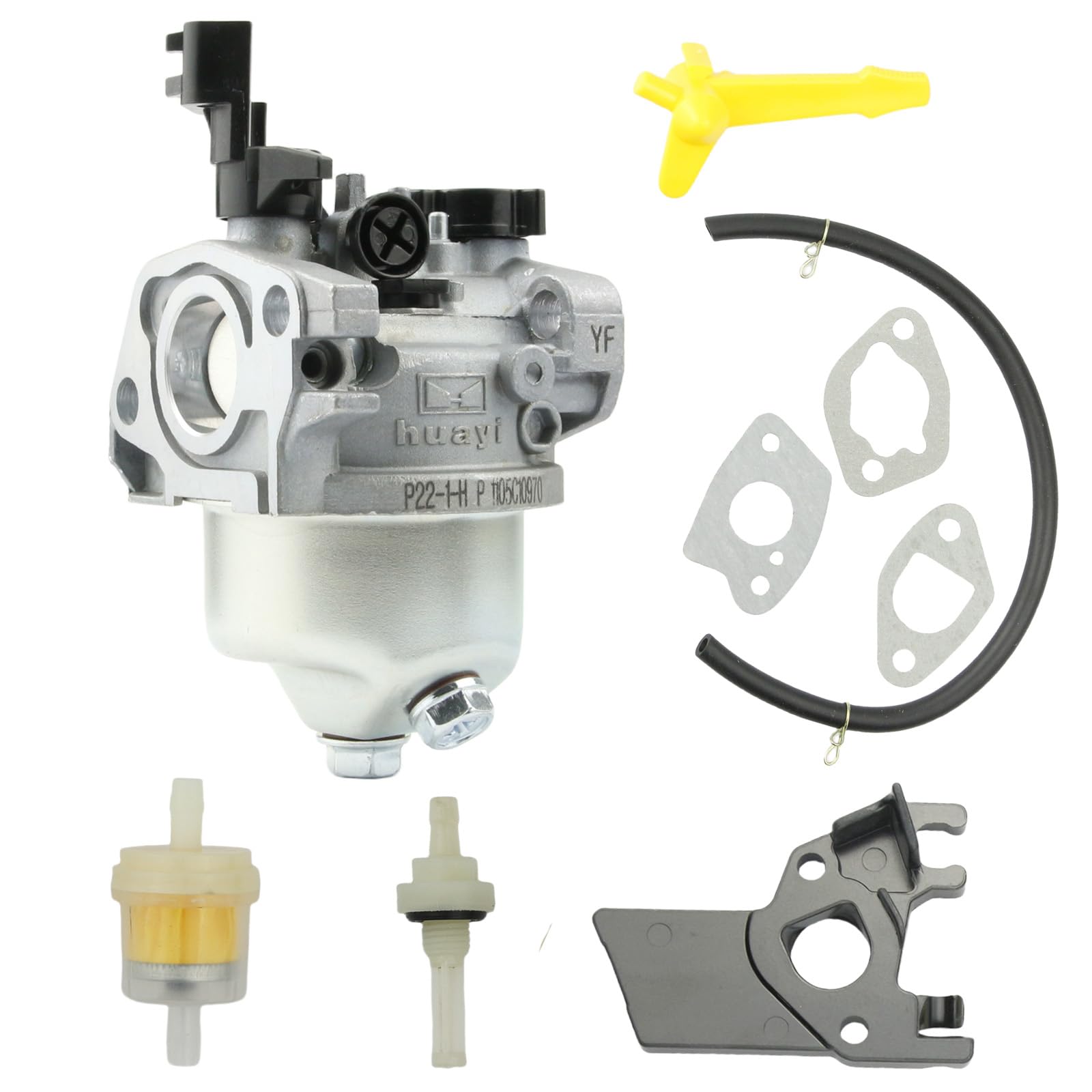 Photo 1 of 0K10460114 Carburetor Kits Compatible with 00715040K10460114 Generac 0071504, 6321-0, 6413-0, 6607-0, 6602-1, 6436-1, 6809-0 Pressure Washer Parts