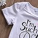 Mrs.Baker'Home Cute Baby Girl Daddy’s Girl Print Bow Romper+Multi-Tulle Ruffle Bowknot Shorts Outfit (0-6 Months, White)