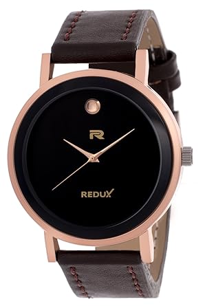 Redux Analogue Black Dial Mens Watch - Rws0131S