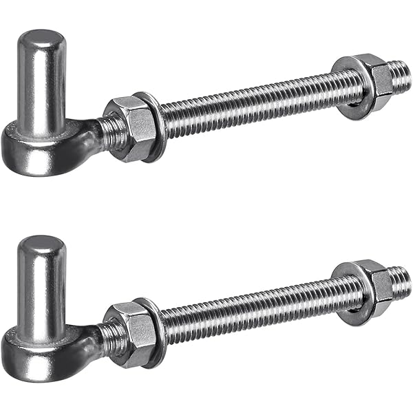 Hardware Essentials 1/2 X Gate Bolt Hook In ZincPlated, 57 OFF
