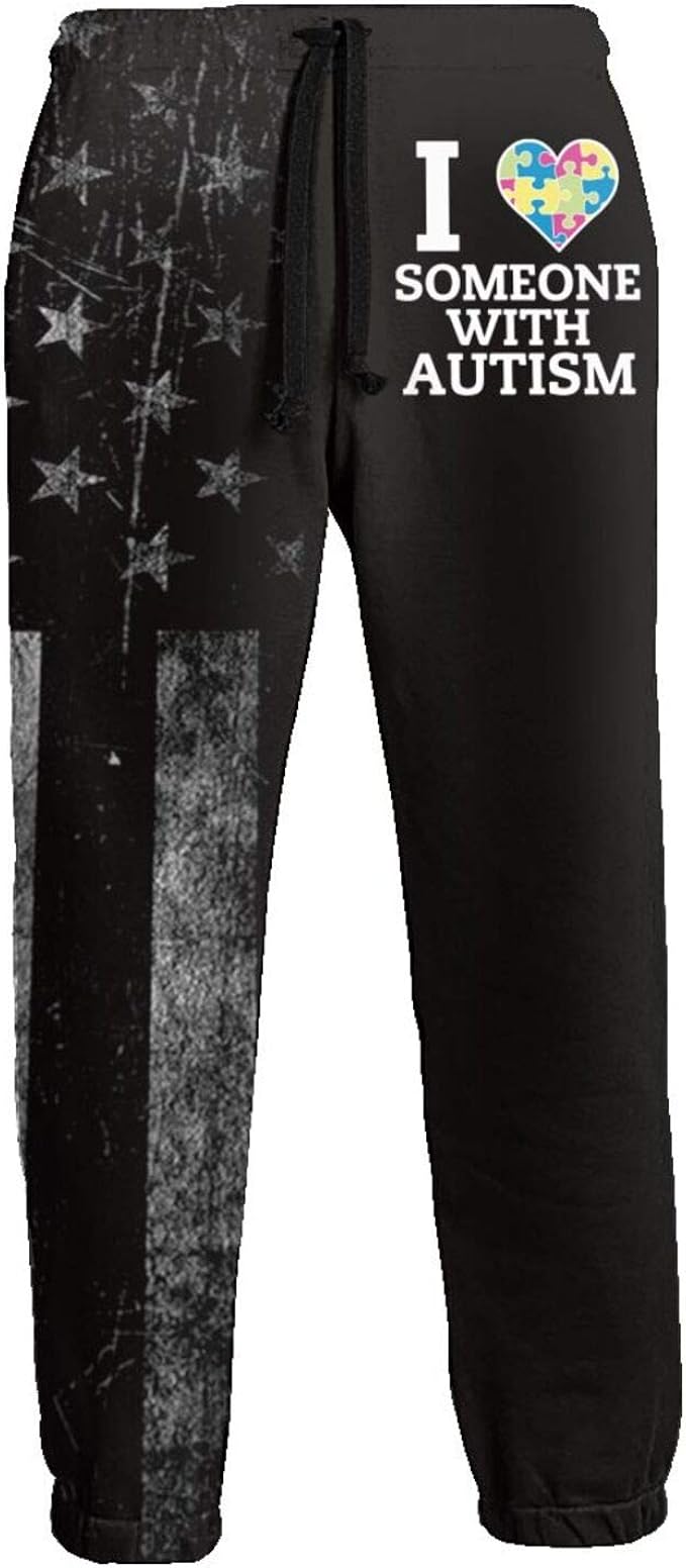 Autism Awareness I Love Someone with Autism Men's Long