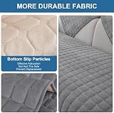 GKXLH Soft Flannel Sofa Covers 70x150cm Non-Slip 1/2/3 Seater Grey view 7