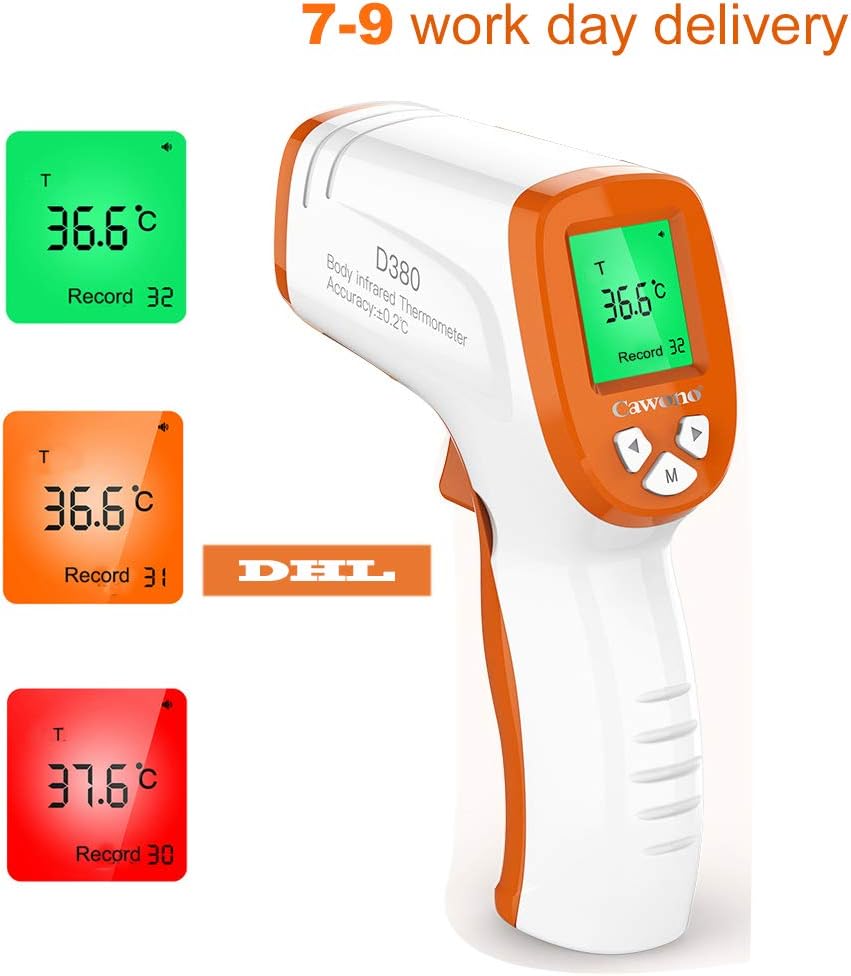 Non-Contact Forehead and Ear thermometers Digital Infrared Medical Forehead and Ear thermometers for Adult Children Instant and Accurate Home and Outdoor Readings