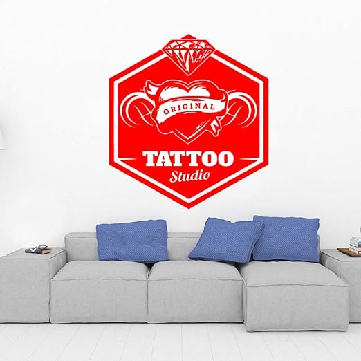 yaoxingfu DIY Tatuaje Personalizado Etiqueta de la Pared del ...