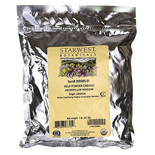 Kelp Powder Organic Starwest Botanicals 1 lb