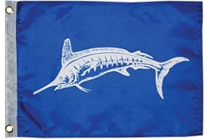 TAYLORMADE Taylor Made Products, Fisherman's Catch Flag, Fish Pennant, Nylon, 12 inch x 18 inch