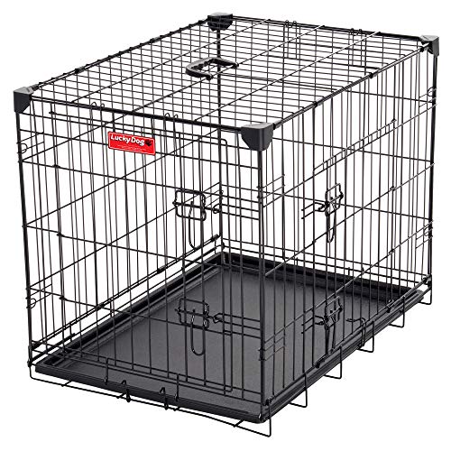 Lucky Dog 2 Door Dog Kennel (24-inch) - Thumbnail 5