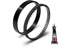 JEDELEOS Replacement Belt Set for Bissell Proheat DeepClean Essential Carpet Cleaner 1887, 8852, 9585 Series, Replace Parts 1