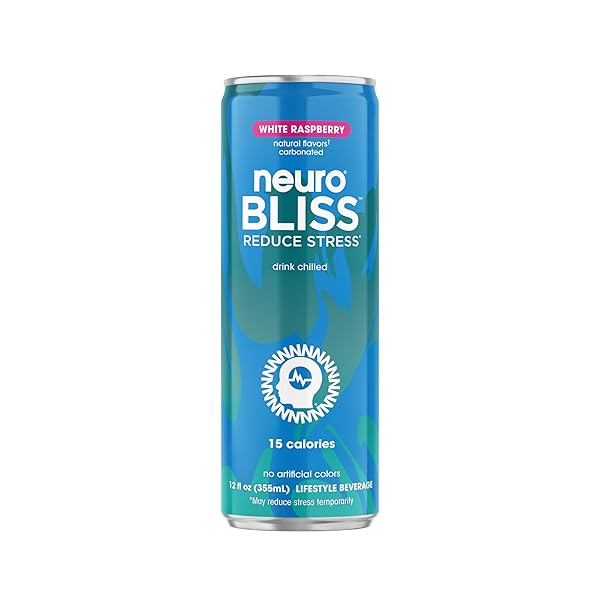 NEURO BLISS WHITE RASPBERRY, 12 FL OZ CAN (PACK OF 12)