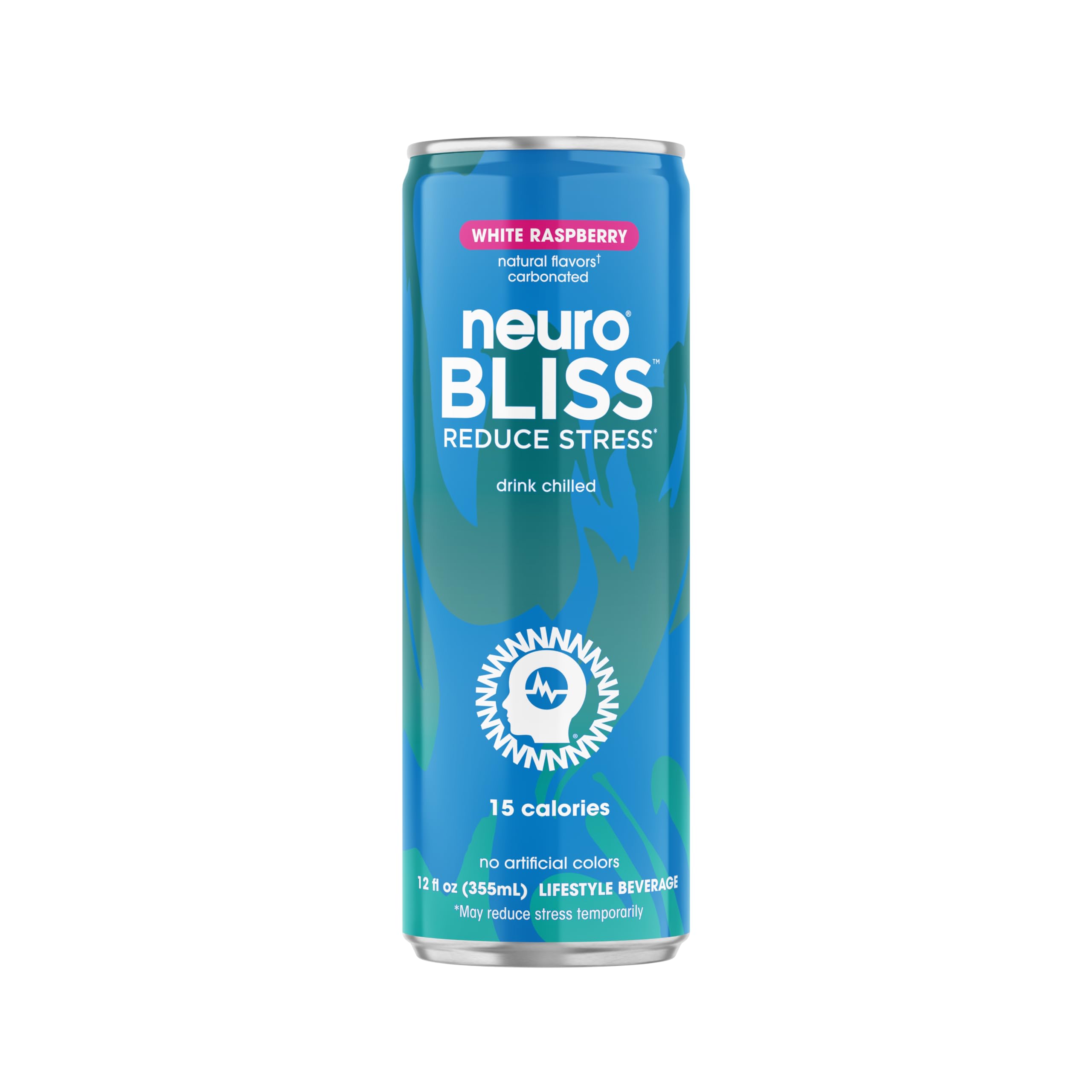Photo 1 of ***EXPIRATION:05/30/25*** Neuro Bliss White Raspberry, 12 Fl Oz Can (Pack of 12)