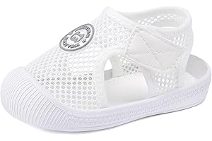 BMCiTYBM Baby Boy Girl Closed Toe Summer Sandals Lightweight Shoes Infant Non-Slip First Walking Sneakers 6 9 12 18 24 Months