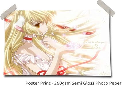 Chobits Let Me Be With You Animated Comic Size 36 X 24 90cm X 60 Cm Approx Anime Naruto Manga Poster Art Picture Print Amazon Co Uk Home Kitchen