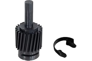 DANIEL CARPENTER REPRODUCTIONS 23 Tooth Speedometer Gear & Clip for 1983-1995 Ford Mustang with Automatic Transmission