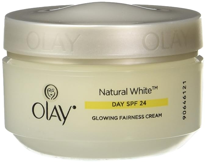 Olay Natural White 7 in 1 Glowing Fairness Day Skin Cream SPF 24, 50g