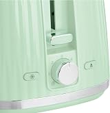 Russell Hobbs Eden 2 Slice Toaster Pistachio 6 Browning 800W High Lift view 3
