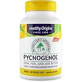 Healthy Origins Pycnogenol 100 mg (Nature's Super Antioxidant, Non-GMO, Gluten Free, Cardiovascular Support), 60 Veggie Caps
