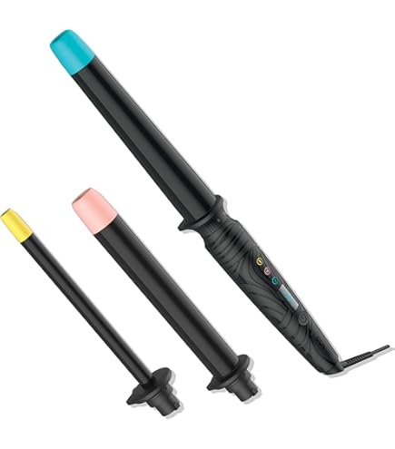 Conair The Curl Collective 3-in-1 Ceramic Curling Wand, 3