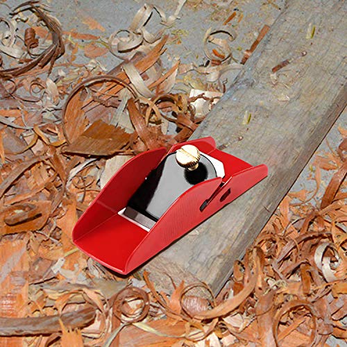Mini Hand Planer, EnPoint Small Trimming Planer 3-1/2 inch Woodworking Hand Plane Pocket Plane with 1 inch Blade Adjustable Mini Block Plane for Trimming Projects Carpenter DIY Model Making - Thumbnail 6
