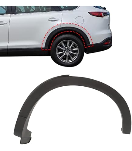 Front Fender Flares For Ford Explorer 2011-2015 - Textured Black Wheel Arch Trim, Left & Right Set