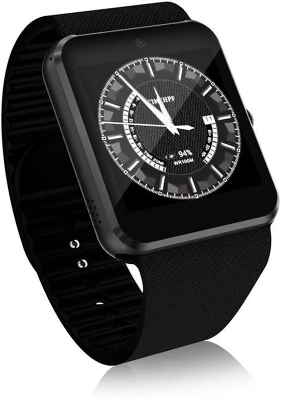 DQMSB Smart Watch QW09 3G Call Mobile Payment Android System Wifi Fashion Photo Step By Step Movement (Color : BLACK)