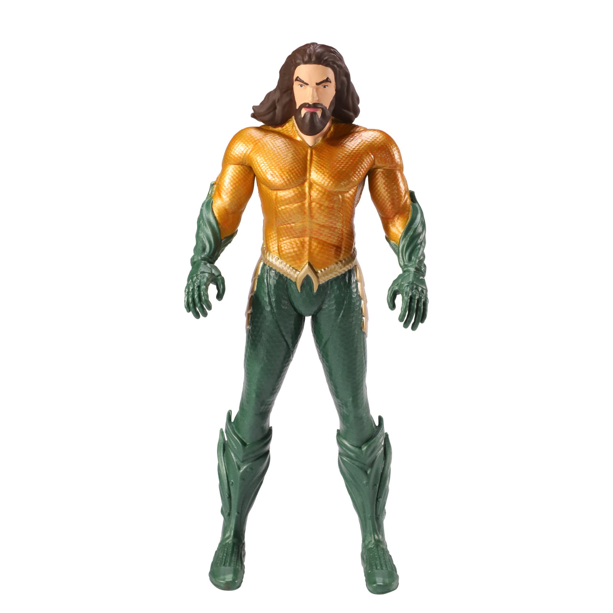 BendyFigs The Noble Collection DC Comics Mini Aquaman - 5.5in (14cm) Noble Toys Miniature Bendable Figure Posable Doll Figures