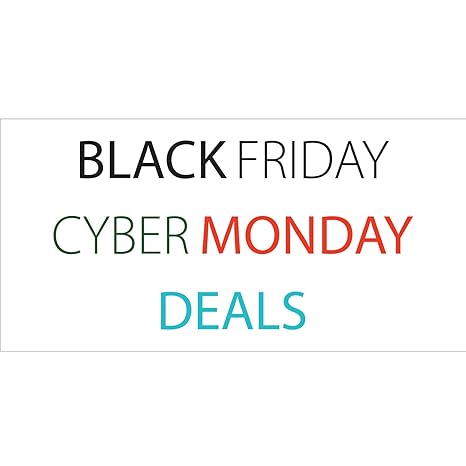 Bannerbuzz Black Friday Cyber Monday Deals Banner 311 8 Gram Pvc