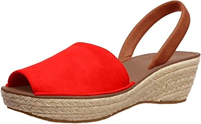 women's fine glass platform wedge sandals