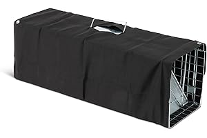 JT EATON Answer Cage Coat for 32" Cage – Black Durable Protective Cover – Weather-Resistant and Easy to Install