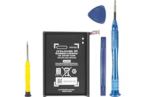 JUBOTY 3570mAh Battery for Nintendo Switch Lite HDH-003 HDH-001 Game Console, Li-ion Internal New Upgrade 0 Cycle High Capacity Replacement Battery with Repair Tool Kit