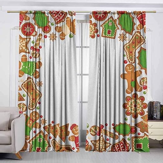 Amazon Com Andytours Rod Pocket Window Curtain Panel Kids