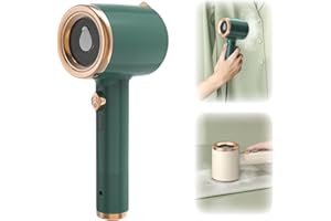 ADKBO Portable Mini Ironing Machine, Travel Mini Steam Iron, Handheld Mini Ironing Machine for Clothes, Fast Preheating Steam Dry Ironing for Home and Travel (Green)