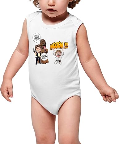 Body Bebe Blanc Star Wars Parodique Luke Skywalker Chewbacca Et Han Solo Luke Life Episode Iii Un Beauf Carrement Beauf Parodie Star Wars Amazon Fr Vetements Et Accessoires