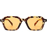 Appassal Retro Square Sunglasses Womens Trendy Cute Rectangle UV400 Sunnies AP3710
