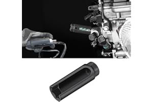 WINUERK Oxygen Sensor Socket, 7/8'' Automotive Replacement Oxygen Sensors with Side Wire Cutout, Opening Size 0.65" O2 Sensor Removal Tool for Quick Installation & Removal Car Accessories