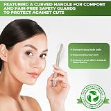 IZthetics Dermaplaning Blades for Face 5 Pack – Facial Hair Remover view 5