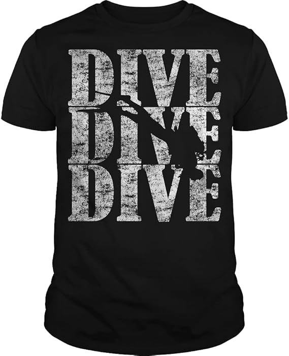 Funny Scuba Diving Lover Dive Art Ocean Underwater Deep Sea
