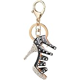 bstedyas Cute Crystal Keychain Ocean Animal Keyring Car Bag Accessory Pendant Purse Charm Handbag Decor Ornaments