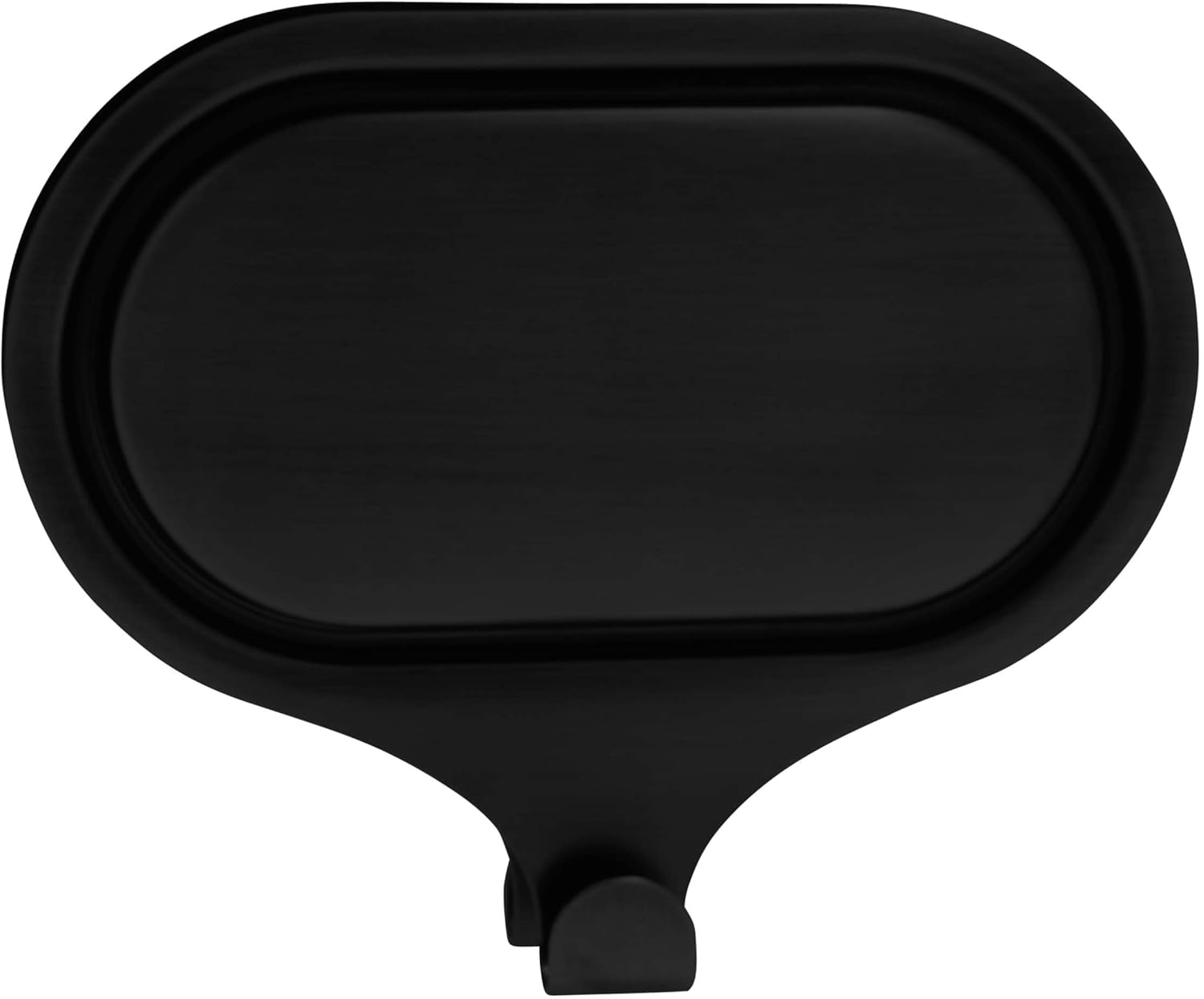 Wreath Hangers - Haute Decor Attract® Large Dual Pinch-Free Magnetic Wreath Hanger - Strong Pair of Magnetic Hooks for Single-Pane Glass or Metal Surfaces (Matte Black)