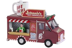 Lemax 93442 Johnnie's Hot Chocolate Christmas Village, Multicolor