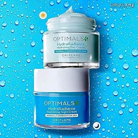 oriflame optimals hydra radiance hydrating day cream