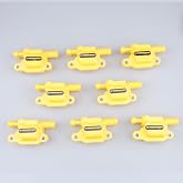 AC PERFORMANCE 140043-8 SuperCoil Performance Ignition Coils, Pack of 8 | Fits GM LS2 LS3 LS7, Yellow